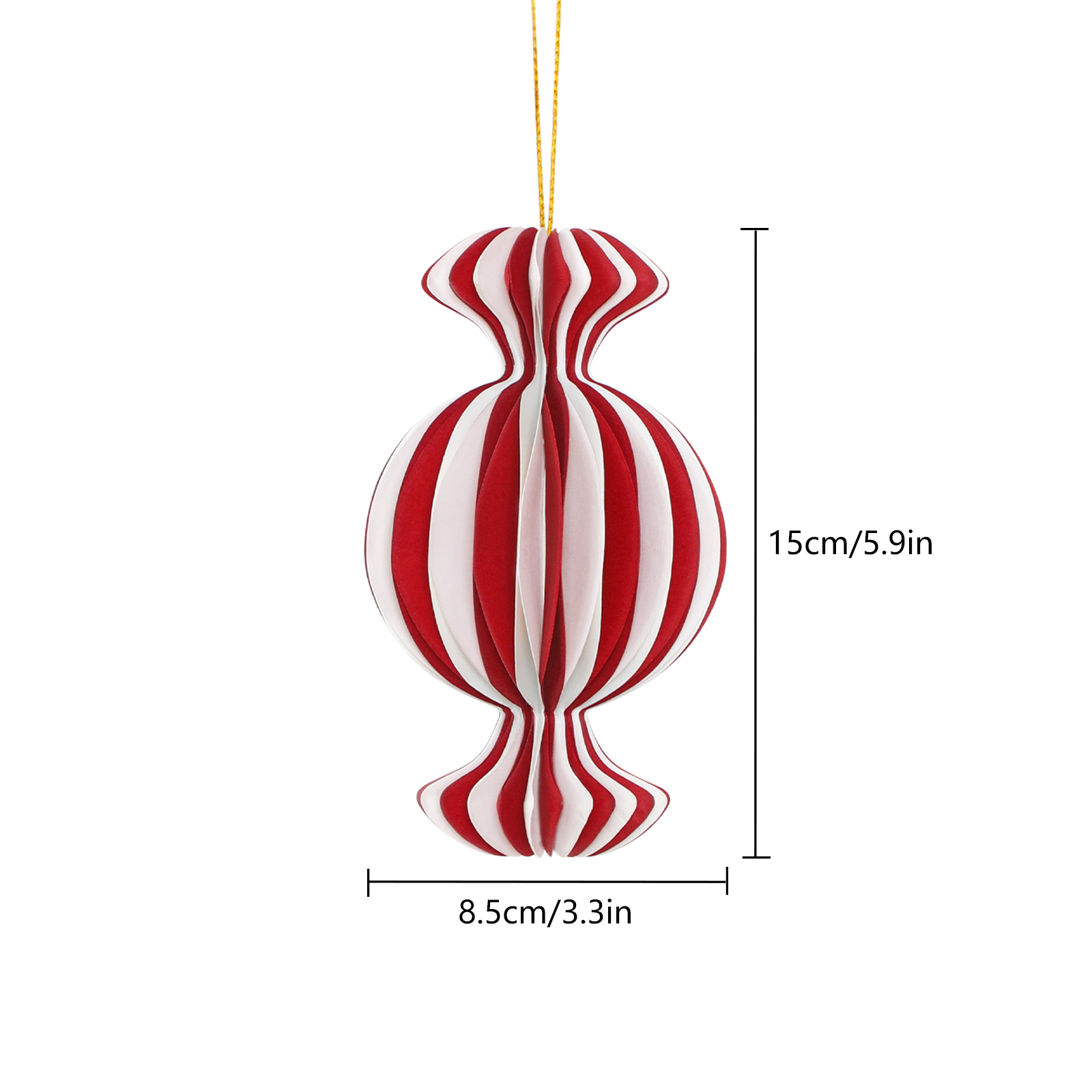 New Honeycomb paper ornaments Dark Green Tree-06.jpg